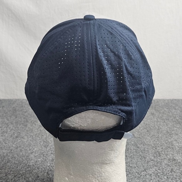 New Era Golf Cap OS Blue Gray Hat USA UK Flag‎ Athleisure Golfcore 9FORTY Active - Picture 3 of 6